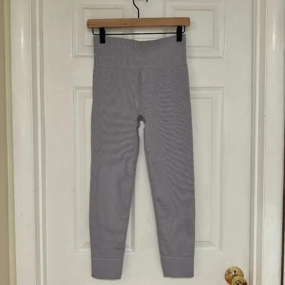 NWT Madewell MWL Seamless Ribbed Legging in Faded Lavender - Picture 1 of 9